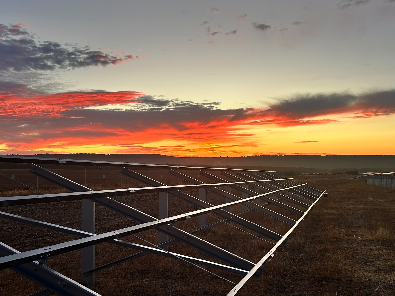 Montaje de estructuras solares