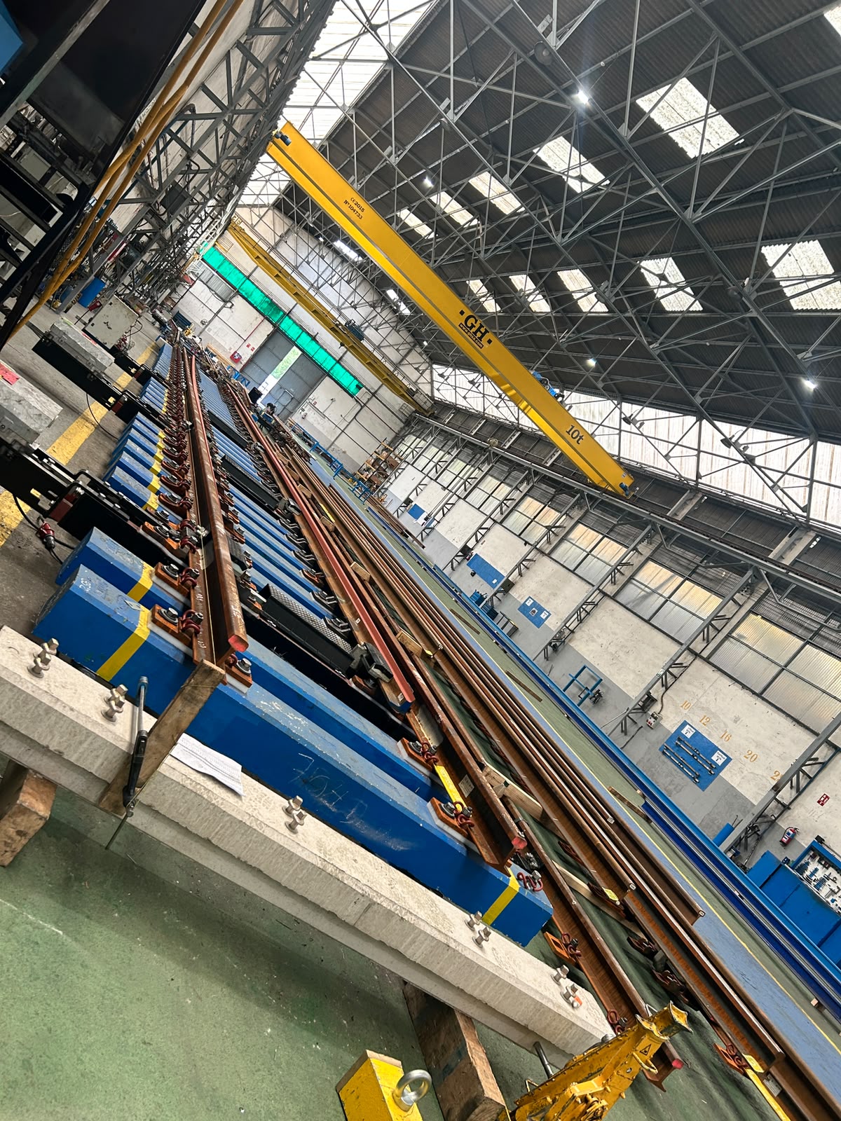 Estructuras metálicas ferroviarias